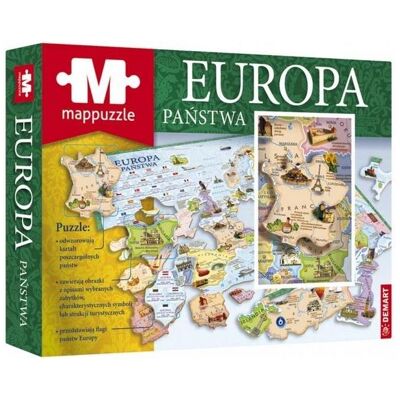 Demar Mappuzzle - Europa Länder Demar Mappuzzle - Europa Länder