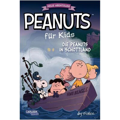 Carlsen Peanuts für Kids - Neue Abenteuer 4: Die Peanuts in Schottland, Hörbücher von Charles M. Schulz Carlsen Peanuts für Kids - Neue Abenteuer 4: Die Peanuts in Schottland, Hörbücher von Charles M. Schulz