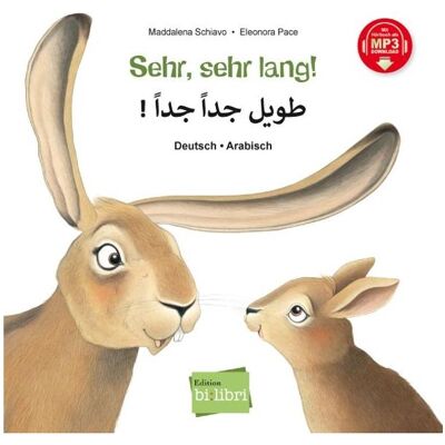 Bi:libri Schiavo:Sehr, sehr lang! (Deutsch-Arabi, Hörbücher von Maddalena Schiavo Bi:libri Schiavo:Sehr, sehr lang! (Deutsch-Arabi, Hörbücher von Maddalena Schiavo