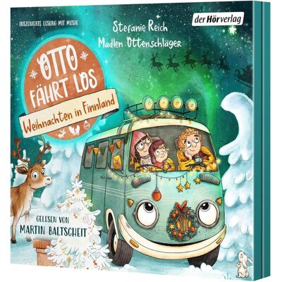 DHV Otto fährt los – Weihnachten in Finnland, Hörbücher von Madlen Ottenschläger DHV Otto fährt los – Weihnachten in Finnland, Hörbücher von Madlen Ottenschläger