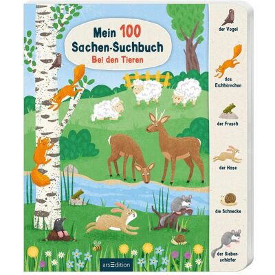 Ars Edition, Babybücher, Mein 100 Sachen-Suchbuch – Bei den Tieren (Deutsch) Ars Edition, Babybücher, Mein 100 Sachen-Suchbuch – Bei den Tieren (Deutsch)