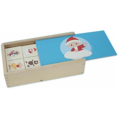 Trötsch Holz-Domino Unser Sandmännchen und sei (Deutsch) Trötsch Holz-Domino Unser Sandmännchen und sei (Deutsch)