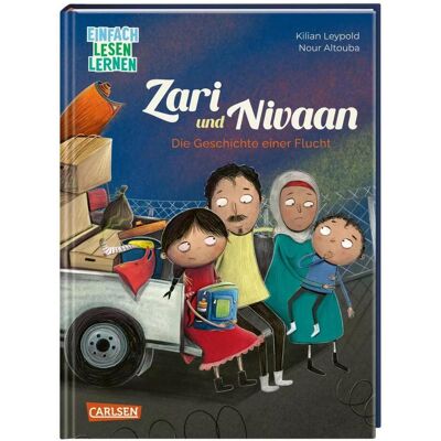 Carlsen Zari und Nivaan - Die Geschichte einer Flucht, Hörbücher von Kilian Leypold, Nour Altouba Carlsen Zari und Nivaan - Die Geschichte einer Flucht, Hörbücher von Kilian Leypold, Nour Altouba