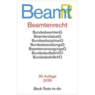DTV Beamtenrecht, Fachbücher von Ulrich Battis DTV Beamtenrecht, Fachbücher von Ulrich Battis