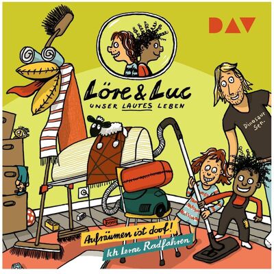 D.A.V. Löre & Luc 09 Aufräumen ist doof!/Ich lerne Radfahren, Hörbücher von Lea Kalbhenn, Timmo Niesner, Moritz Frickel, Johannes Disselhoff, Horst Klein, Jenny Alten, Ilja Richter, Ellis Drews D.A.V. Löre & Luc 09 Aufräumen ist doof!/Ich lerne Radfahren, Hörbücher von Lea Kalbhenn, Timmo Niesner, Moritz Frickel, Johannes Disselhoff, Horst Klein, Jenny Alten, Ilja Richter, Ellis Drews