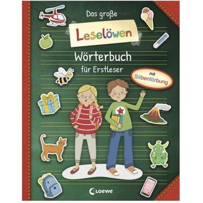 Das grosse Leselöwen-Wörterbuch für Erstleser, Kinderbücher von Loewe Lernen und Rätseln, Loewe Erstlesebücher, Sandra Kissling Das grosse Leselöwen-Wörterbuch für Erstleser, Kinderbücher von Loewe Lernen und Rätseln, Loewe Erstlesebücher, Sandra Kissling