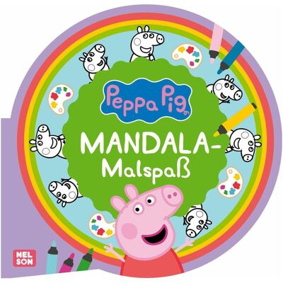 Nelson Peppa Wutz Ausmalbilder: MANDALA Malspass Nelson Peppa Wutz Ausmalbilder: MANDALA Malspass