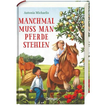 Oetinger Manchmal muss man Pferde stehlen, Kinderbücher von Antonia Michaelis, Simona M. Ceccarelli Oetinger Manchmal muss man Pferde stehlen, Kinderbücher von Antonia Michaelis, Simona M. Ceccarelli
