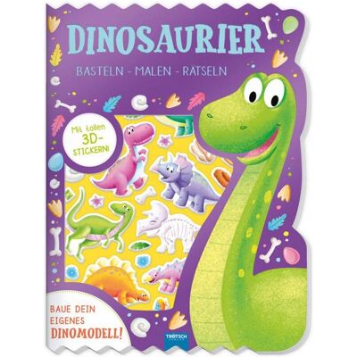 Trötsch Beschäftigungsbuch Malbuch Bastelbuch Dinosaurier Trötsch Beschäftigungsbuch Malbuch Bastelbuch Dinosaurier