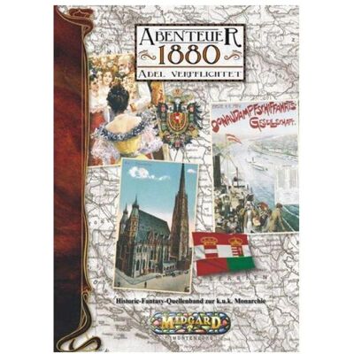 Effing Flying Green Pig MIDGARD Abenteuer 1880: Adel verpflichtet, Landkarte Effing Flying Green Pig MIDGARD Abenteuer 1880: Adel verpflichtet, Landkarte