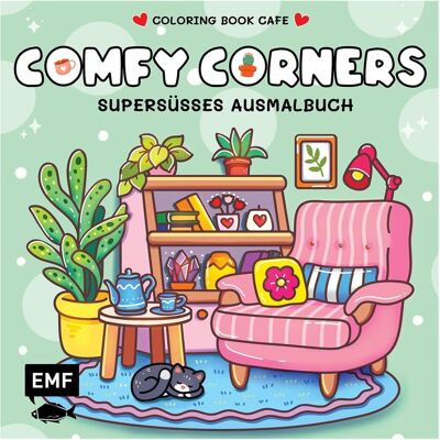 Edition Fischer Cozy Coloring – Comfy Corners, Kinderbücher von Coloring Book Cafe Edition Fischer Cozy Coloring – Comfy Corners, Kinderbücher von Coloring Book Cafe