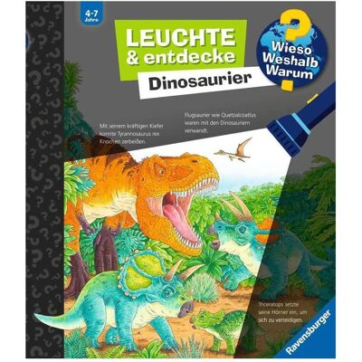 Ravensburger Wieso? Weshalb? Warum? Leuchte und entdecke: Dinosaurier, Kinderbücher von Sebastian Coenen, Susanne Gernhäuser Ravensburger Wieso? Weshalb? Warum? Leuchte und entdecke: Dinosaurier, Kinderbücher von Sebastian Coenen, Susanne Gernhäuser