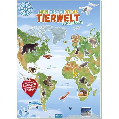 Trötsch, Sticker, Stickerbuch mein erster Atlas Tierwelt (4 Sticker) Trötsch, Sticker, Stickerbuch mein erster Atlas Tierwelt (4 Sticker)