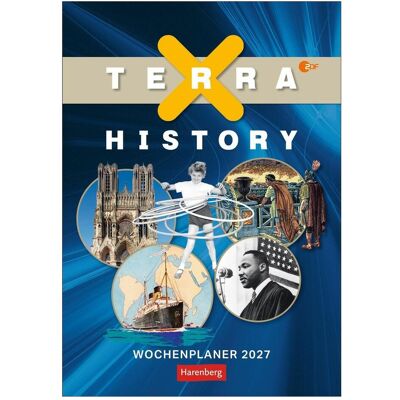 Harenberg, Kalender, Terra X History Wochenplaner 2027 Harenberg, Kalender, Terra X History Wochenplaner 2027