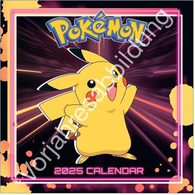 Athesia, Kalender, Pokémon Broschurkalender 2026 (30,5 x 30,5 cm) Athesia, Kalender, Pokémon Broschurkalender 2026 (30,5 x 30,5 cm)