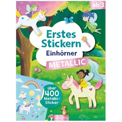 Ars Edition Erstes Stickern Metallic – Einhörner, Kinderbücher von Sarah Dietz Ars Edition Erstes Stickern Metallic – Einhörner, Kinderbücher von Sarah Dietz