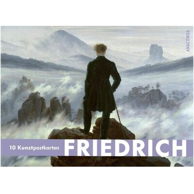Anaconda Grusskarte + Briefpapier, Postkarten Grossformat Caspar David Friedrich (10 Stk.) Anaconda Grusskarte + Briefpapier, Postkarten Grossformat Caspar David Friedrich (10 Stk.)