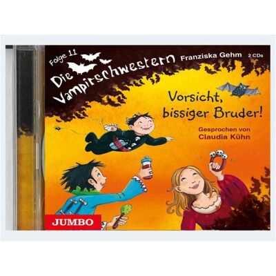 Jumbo Neue Medien Vorsicht, bissiger Bruder!, Hörbücher von Franziska Gehm Jumbo Neue Medien Vorsicht, bissiger Bruder!, Hörbücher von Franziska Gehm