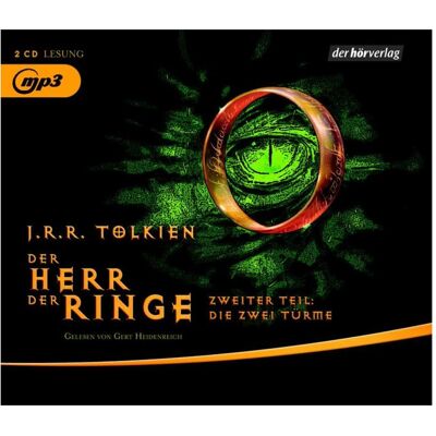 Edel Der Herr der Ringe. Zweiter Teil: Die zwei Türme, Hörbücher von J. R. R. Tolkien Edel Der Herr der Ringe. Zweiter Teil: Die zwei Türme, Hörbücher von J. R. R. Tolkien