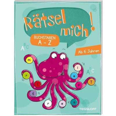Tessloff, Holzbuchstaben + Stoffbuchstaben, Rätsel mich! Buchstaben A bis Z Tessloff, Holzbuchstaben + Stoffbuchstaben, Rätsel mich! Buchstaben A bis Z
