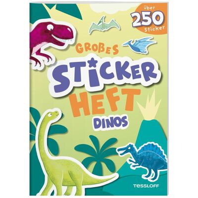 Tessloff, Sticker, Grosses Stickerheft. Dinos (200 Sticker) Tessloff, Sticker, Grosses Stickerheft. Dinos (200 Sticker)