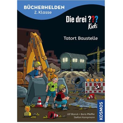Kosmos Die drei??? Kids, Bücherhelden 2. Klasse, Tatort Baustelle, Kinderbücher von Stefani Kampmann, Ulf Blanck, Boris Pfeiffer Kosmos Die drei??? Kids, Bücherhelden 2. Klasse, Tatort Baustelle, Kinderbücher von Stefani Kampmann, Ulf Blanck, Boris Pfeiffer