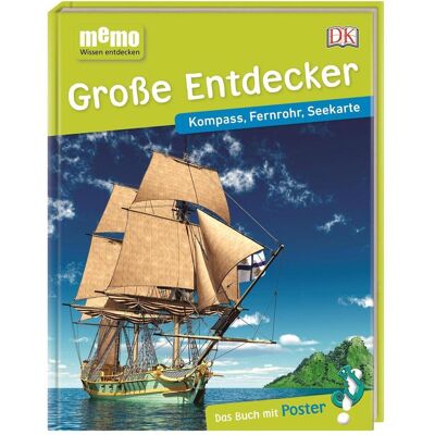 Dorling Kindersley memo Wissen entdecken. Grosse Entdecker, Kinderbücher von Claudia Wagner Dorling Kindersley memo Wissen entdecken. Grosse Entdecker, Kinderbücher von Claudia Wagner