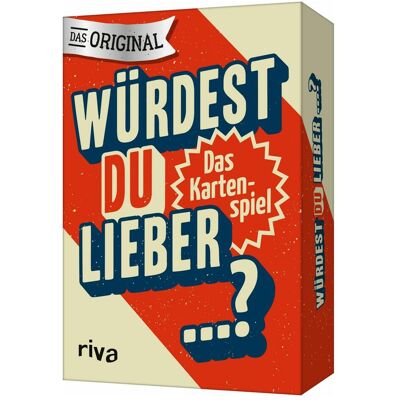 Riva Würdest du lieber...? (Deutsch) Riva Würdest du lieber...? (Deutsch)