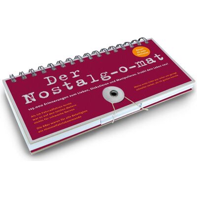 MeterMorphosen Nostalgomat, Ratgeber von Pia Frey, Grischa Rodust, Anette Beckmann MeterMorphosen Nostalgomat, Ratgeber von Pia Frey, Grischa Rodust, Anette Beckmann