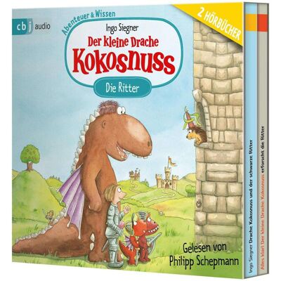 CBJ Der kleine Drache Kokosnuss – Abenteuer & Wissen – Die Ritter, Hörbücher von Ingo Siegner CBJ Der kleine Drache Kokosnuss – Abenteuer & Wissen – Die Ritter, Hörbücher von Ingo Siegner