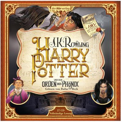 DHV Harry Potter und der Orden des Phönix, Hörbücher von J.K. Rowling DHV Harry Potter und der Orden des Phönix, Hörbücher von J.K. Rowling