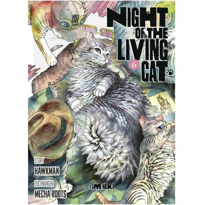 Panini Night of the Living Cat 06, Belletristik von Mecha-Roots, Hawkman Panini Night of the Living Cat 06, Belletristik von Mecha-Roots, Hawkman