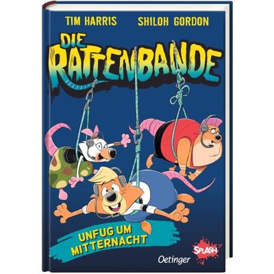 Oetinger Die Rattenbande 2. Unfug um Mitternacht, Hörbücher von Birte Spreng, Tim Harris, Shiloh Gordon Oetinger Die Rattenbande 2. Unfug um Mitternacht, Hörbücher von Birte Spreng, Tim Harris, Shiloh Gordon