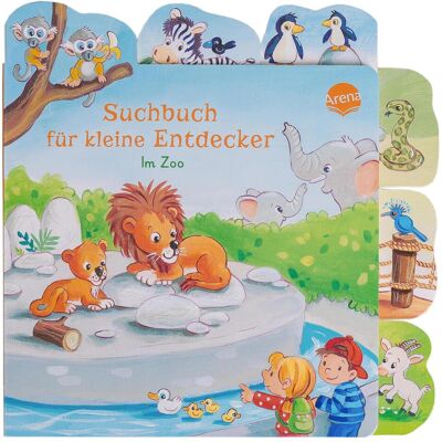 Arena, Babybücher, Suchbuch für kleine Entdecker – Im Zoo (Deutsch) Arena, Babybücher, Suchbuch für kleine Entdecker – Im Zoo (Deutsch)