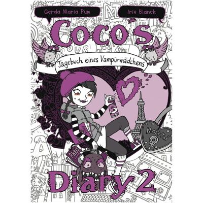 Adrian, Jugendbücher, Coco's Diary 2 - Tagebuch eines Vampirmädchens (Deutsch, Hardcover, G.M. Pum) Adrian, Jugendbücher, Coco's Diary 2 - Tagebuch eines Vampirmädchens (Deutsch, Hardcover, G.M. Pum)