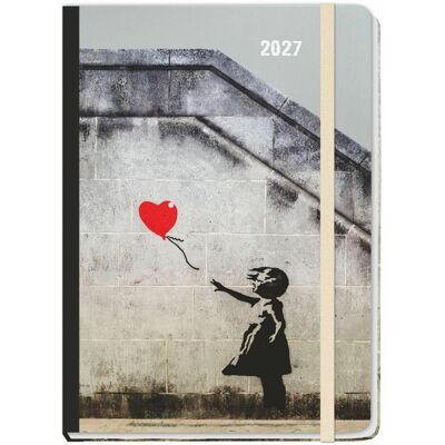 Heye, Agenda, Design Diary Banksy 2027 (A5, 1 Woche / 1 Seite) Heye, Agenda, Design Diary Banksy 2027 (A5, 1 Woche / 1 Seite)
