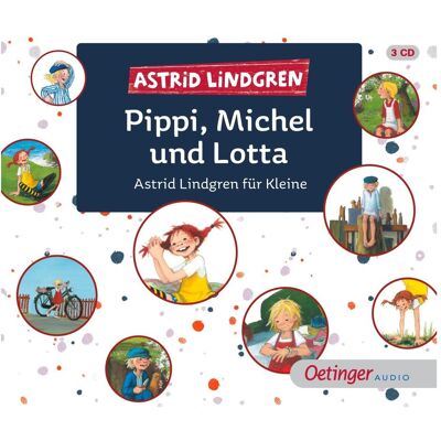 Oetinger Pippi, Michel und Lotta, Hörbücher von Frank Gustavus, Anna-Liese Kornitzky, Cäcilie Heinig, Peter Kaempfe, Ursula Illert, Karl Kurt Peters, Thyra Dohrenburg, Katrin Engelking, Kay Poppe, Astrid Lindgren Oetinger Pippi, Michel und Lotta, Hörbücher von Frank Gustavus, Anna-Liese Kornitzky, Cäcilie Heinig, Peter Kaempfe, Ursula Illert, Karl Kurt Peters, Thyra Dohrenburg, Katrin Engelking, Kay Poppe, Astrid Lindgren
