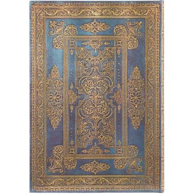Paperblanks, Heft + Block, Hardcover Notizbücher - Blue Luxe - Grande - Unliniert (Blanko, Harter Einband) Paperblanks, Heft + Block, Hardcover Notizbücher - Blue Luxe - Grande - Unliniert (Blanko, Harter Einband)
