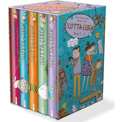 Arena Mein Lotta-Leben 01-05 im Schuber, Kinderbücher von Alice Pantermüller, Daniela Kohl Arena Mein Lotta-Leben 01-05 im Schuber, Kinderbücher von Alice Pantermüller, Daniela Kohl