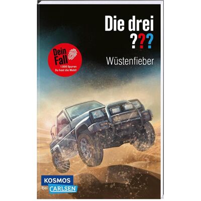 Carlsen Die drei DREI FRAGEZEICHEN - Dein Fall Wüstenfieber, Hörbücher von Evelyn Boyd Carlsen Die drei DREI FRAGEZEICHEN - Dein Fall Wüstenfieber, Hörbücher von Evelyn Boyd