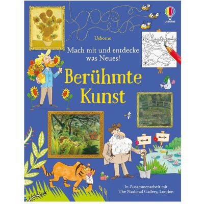 Usborne Publishing, Kinderbücher, Mach mit und entdecke was Neues! Berühmte Kunst (Deutsch, Rosie Dickins, 2024) Usborne Publishing, Kinderbücher, Mach mit und entdecke was Neues! Berühmte Kunst (Deutsch, Rosie Dickins, 2024)