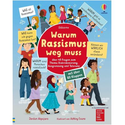 Usborne Publishing, Kinderbücher, Warum Rassismus weg muss (Deutsch, Hardcover, Jordan Akpojaro) Usborne Publishing, Kinderbücher, Warum Rassismus weg muss (Deutsch, Hardcover, Jordan Akpojaro)