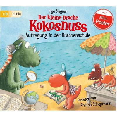 Penguin Random House Der kleine Drache Kokosnuss – Aufregung in der Drachenschul, Hörbücher von Philipp Schepmann, Ingo Siegner Penguin Random House Der kleine Drache Kokosnuss – Aufregung in der Drachenschul, Hörbücher von Philipp Schepmann, Ingo Siegner