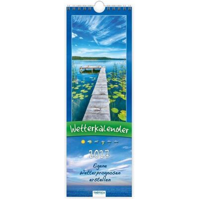 Trötsch, Kalender, - Streifenkalender Wetterkalender 2027 Notizkalender (Spezial) Trötsch, Kalender, - Streifenkalender Wetterkalender 2027 Notizkalender (Spezial)
