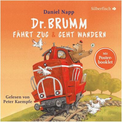 Carlsen Dr. Brumm fährt Zug / Dr. Brumm geht wandern (Dr. Brumm ), Hörbücher von Peter Kaempfe, Daniel Napp Carlsen Dr. Brumm fährt Zug / Dr. Brumm geht wandern (Dr. Brumm ), Hörbücher von Peter Kaempfe, Daniel Napp