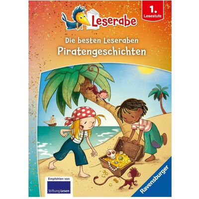 Ravensburger Die besten Piratengeschichten für Erstleser - Leserabe ab 1. Klasse - Erstlesebuch für Kinder ab 6, Kinderbücher von Daniel Sohr, Anja Kiel, Patrick Fix Ravensburger Die besten Piratengeschichten für Erstleser - Leserabe ab 1. Klasse - Erstlesebuch für Kinder ab 6, Kinderbücher von Daniel Sohr, Anja Kiel, Patrick Fix