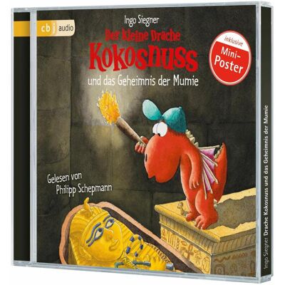 CBJ Der kleine Drache Kokosnuss und das Geheimnis der Mumie, Hörbücher von Ingo Siegner, Philipp Schepmann CBJ Der kleine Drache Kokosnuss und das Geheimnis der Mumie, Hörbücher von Ingo Siegner, Philipp Schepmann