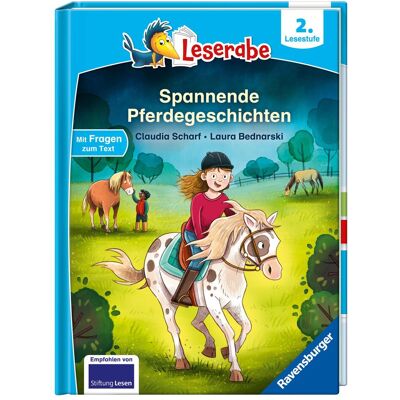 Ravensburger Leserabe - 2. Lesestufe: Spannende Pferdegeschichten, Schulbücher von Laura Bednarski, Claudia Scharf Ravensburger Leserabe - 2. Lesestufe: Spannende Pferdegeschichten, Schulbücher von Laura Bednarski, Claudia Scharf