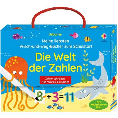 Usborne Publishing Meine liebsten Wisch-und-weg-Bücher zum Schulstart: Die Welt der Zahlen, Kinderbücher Usborne Publishing Meine liebsten Wisch-und-weg-Bücher zum Schulstart: Die Welt der Zahlen, Kinderbücher