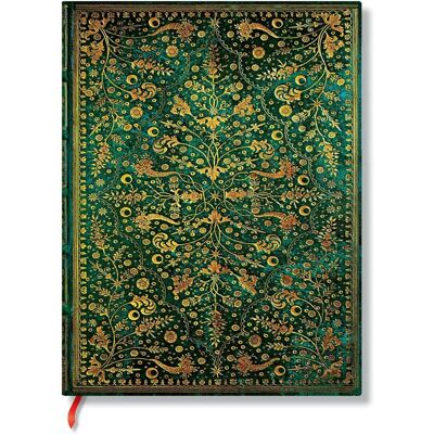 Paperblanks, Heft + Block, Hardcover Notizbücher - Smaragdblume - Ultra - Liniert (A5, Liniert, Harter Einband) Paperblanks, Heft + Block, Hardcover Notizbücher - Smaragdblume - Ultra - Liniert (A5, Liniert, Harter Einband)